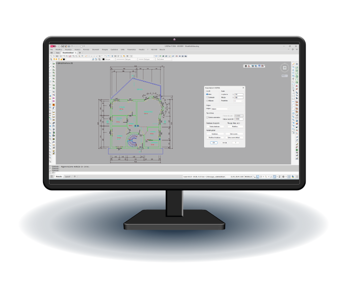 Schermata di esempio di CADPak